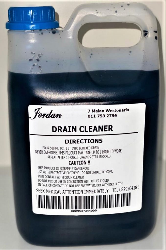 Drain Cleaner 2 Jordan Chemicals