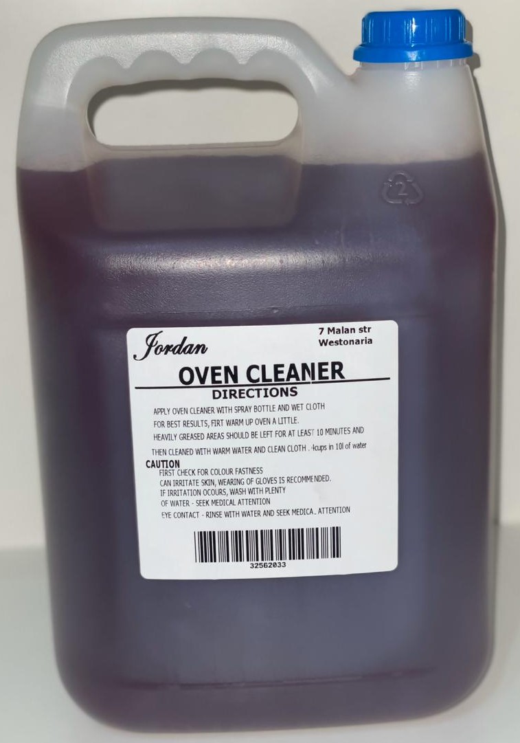 Oven Cleaner Jordan Chemicals
